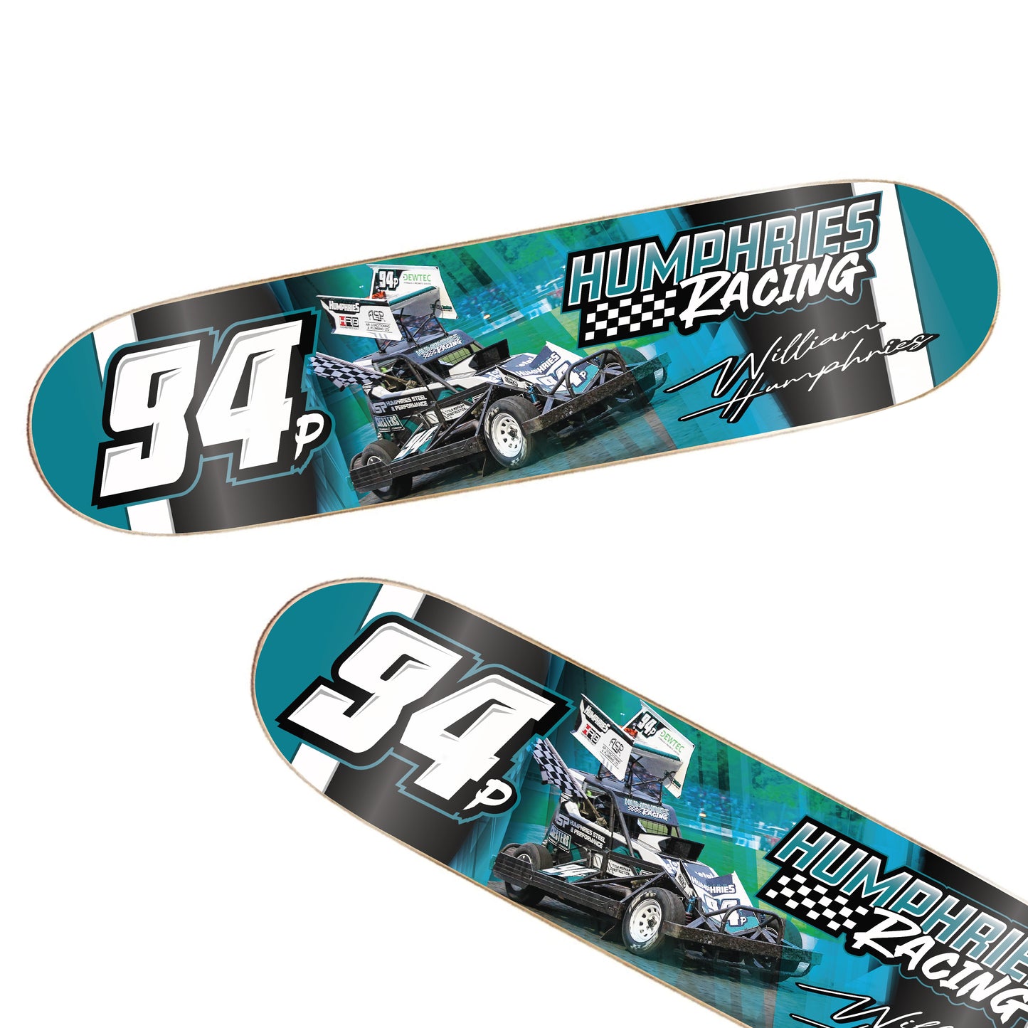 Humphries Racing Skateboard Deck