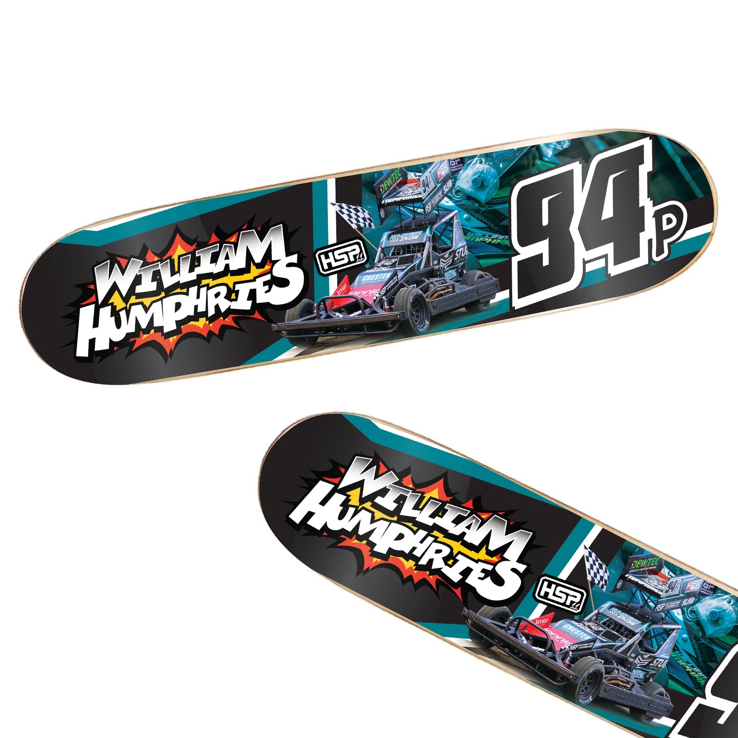 2025/ 2026 Humphries Racing Skateboard Deck