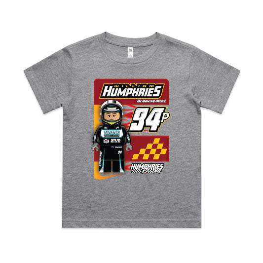 The Maverick Wrench Tee (Kids) Grey