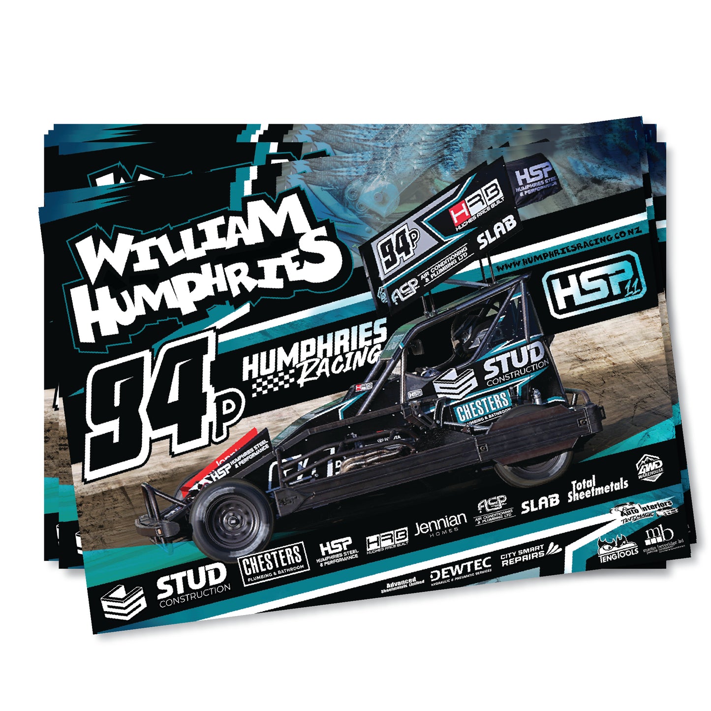 2025/2026 Humphries Racing Poster